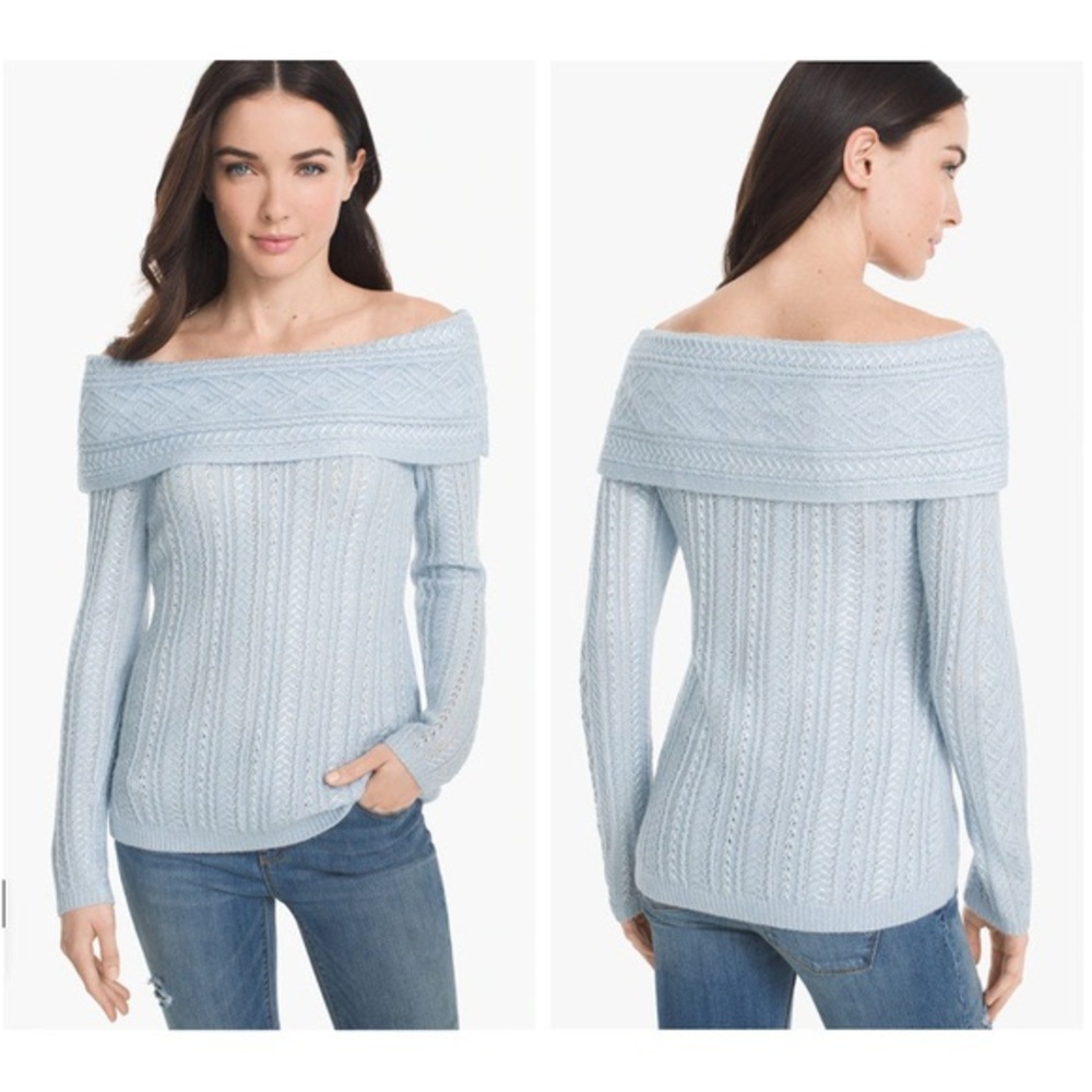 Off the shoulder Sweater from WHBM